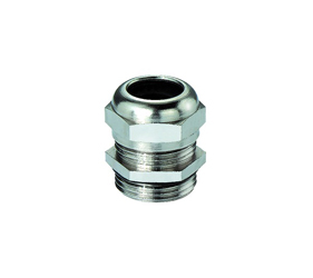 Cable Glands/Grommets - Nickel Plated Brass Metric Cable Glands - 1010M110