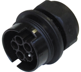 Weatherproof/Waterproof Connectors - TeePlug & Sockets - THB.409.A1A.AG