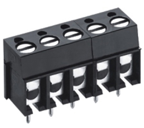 PCB Terminal Blocks, Connectors and Fuse Holders - Through Hole Mount/Wire Protected - TL300V-11PKC