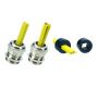 Cable Glands/Grommets - Nickel Plated Brass Metric Cable Glands - 50.620 M/ASI/1 - Perfect cable gland with AS-I sealing insert M20X1,5 thread length 6, min/max cable dia -1 x AS-i Bus cable