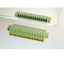 PCB Terminal Blocks, Connectors and Fuse Holders - Plug and Socket PCB Terminal Blocks - ASP0840606 - 6 Pole vertical spring PCB terminal block 3.81mm pitch 9A 130V
