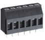 PCB Terminal Blocks, Connectors and Fuse Holders - Rising Clamp - Single Row - TL324V-02PKS - 2 Pole Screw Rising Clamp Vertical 5.08mm pitch 25A 300V